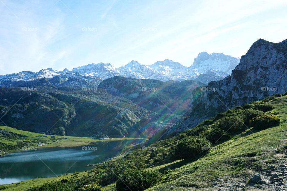 Nature#mountains#lake#place