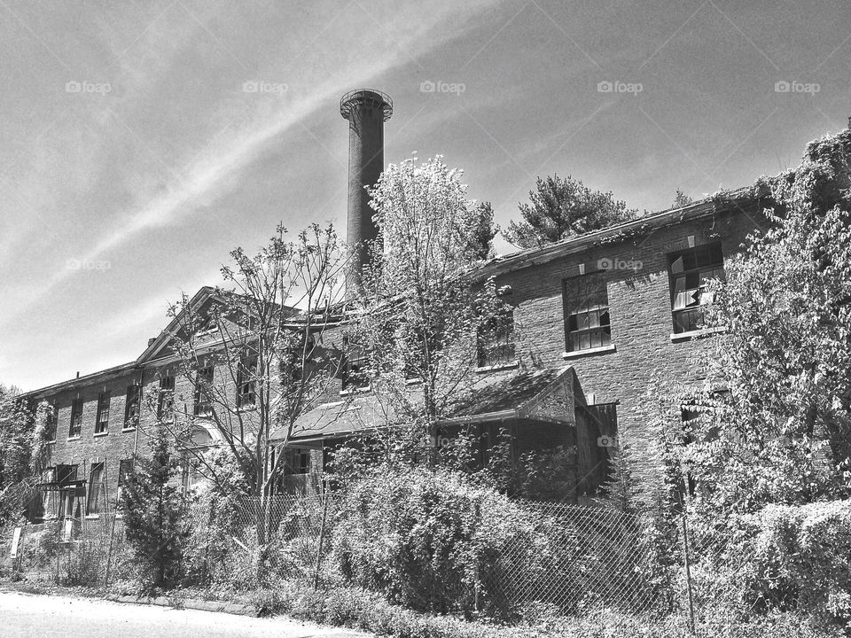 Derelict building in Newtown, CT...