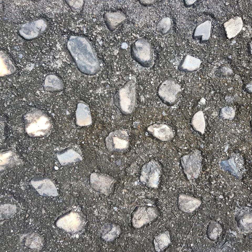 stone cement pavement