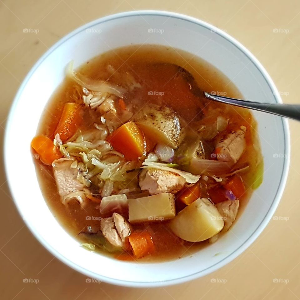 Chicken no Noodle Soup