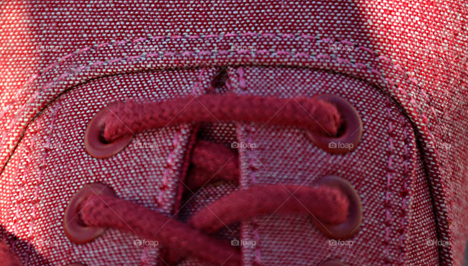 Close up of a shoe