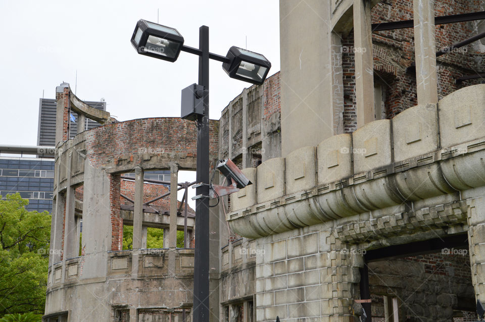 A-Dome Hiroshima Japan Uses Security Cameras