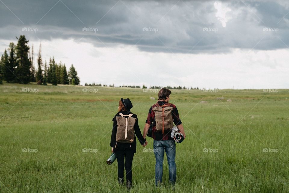 On the brink of adventure.