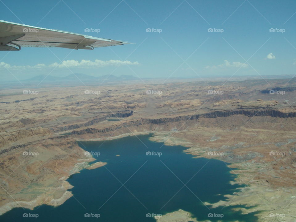 flight over the gran canyon