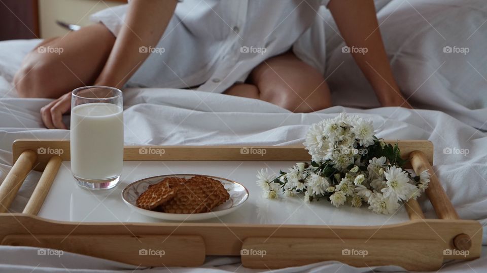 Breakfast on bed
