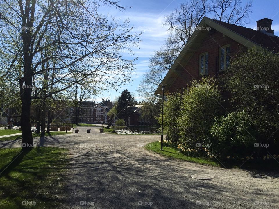 Beautiful campus Nmbu, ås, Norway 