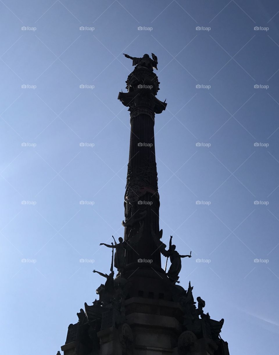 Columbus monument Barcelona 