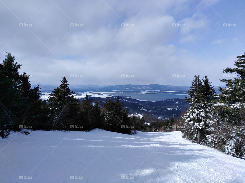 Spring ski at Gunstock Mtn.