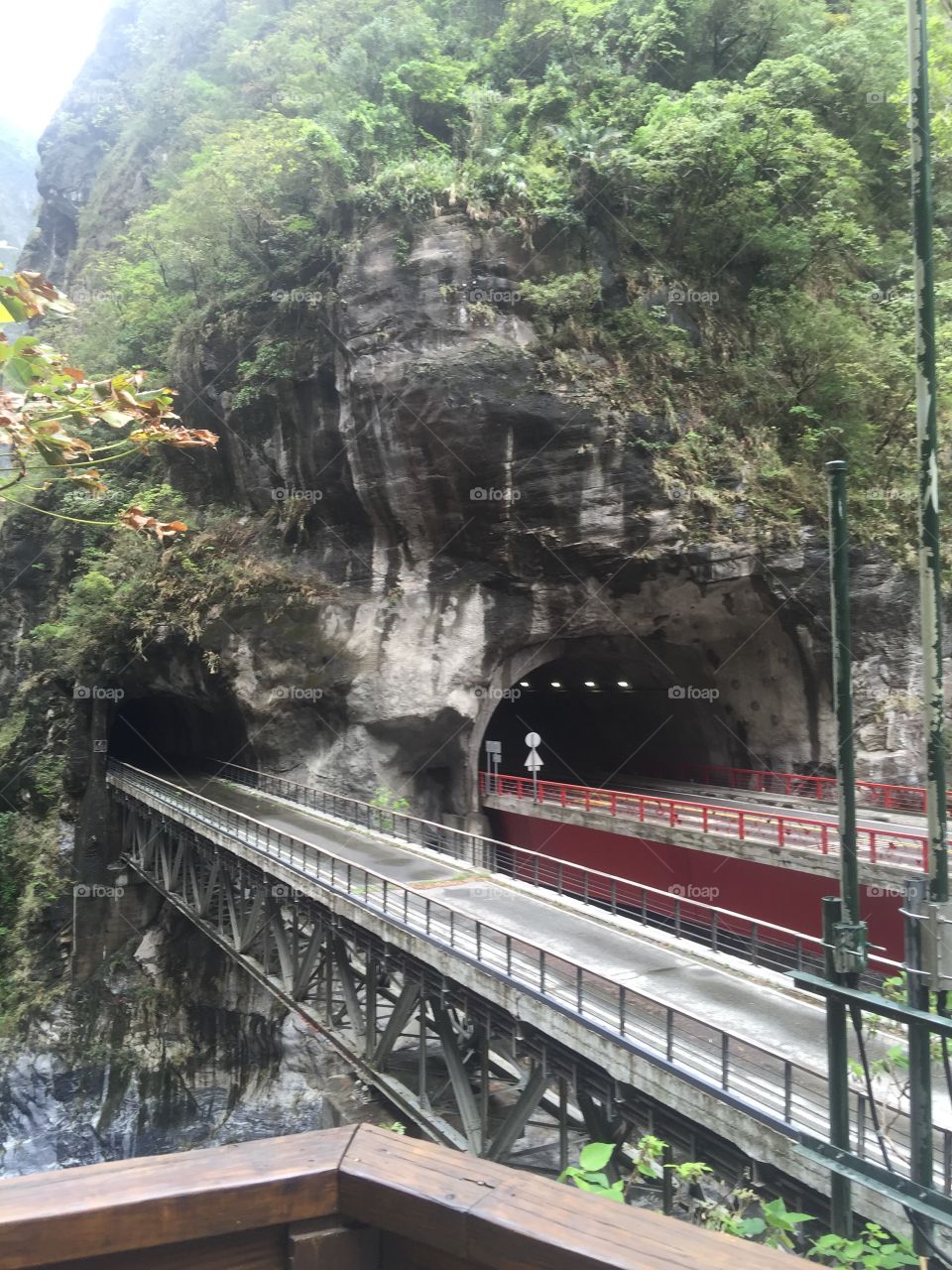 Tunnel near Hualien Taiwan 