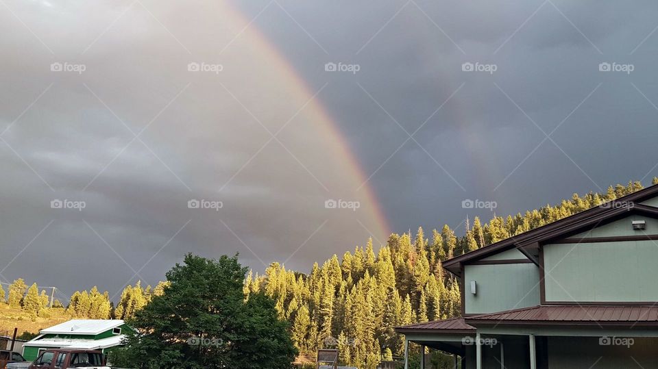 Double Rainbow 
Pagosa Springs, Colorado