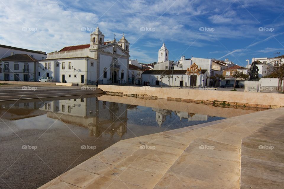 Lagos church in Portugal Algarve