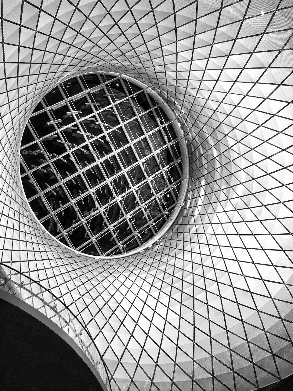 Fulton center sky reflector-net