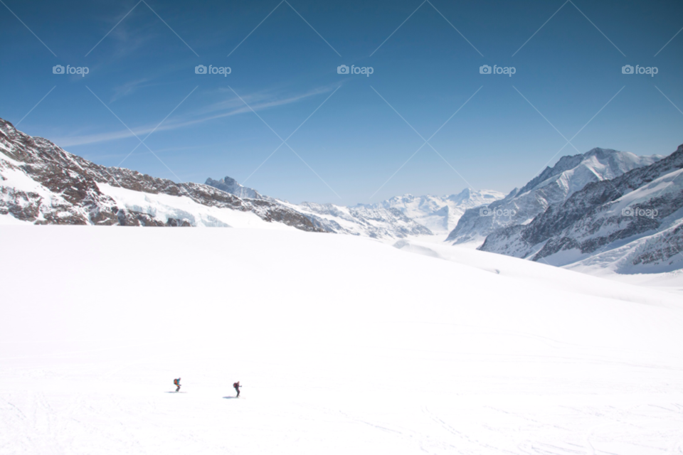 snow landscape mountain expedition by cmosphotos