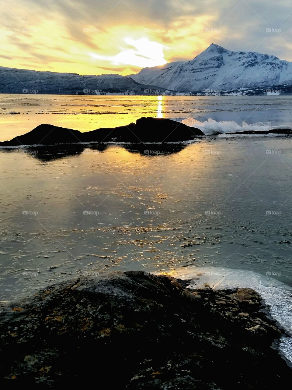 Suset at Malangen Resort, Troms Norway