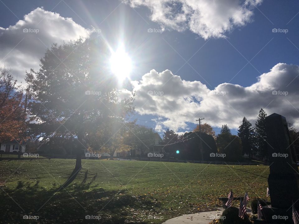 A nice fall day in Connecticut