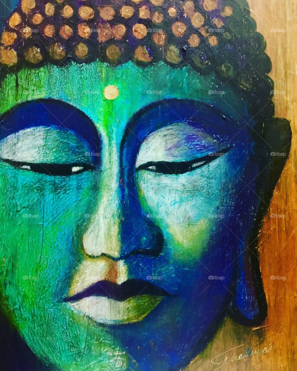 Blue Buddha 