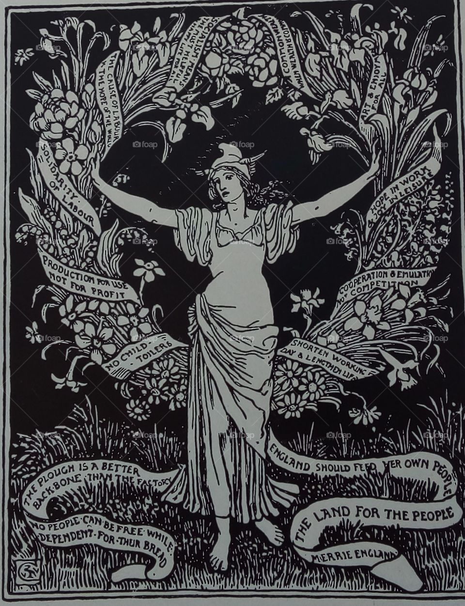 A garland for may day 1895