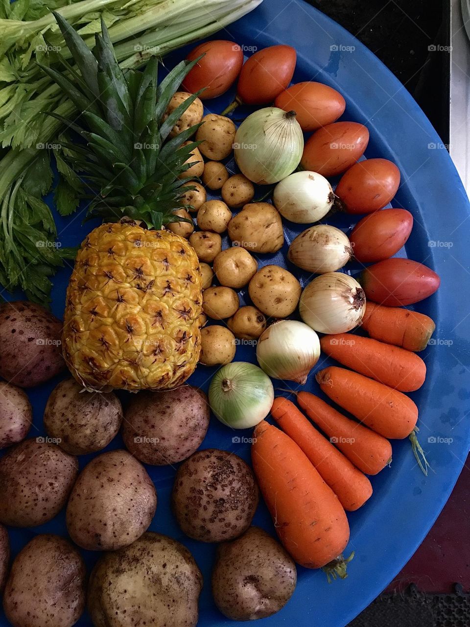 Vegetables and fruits