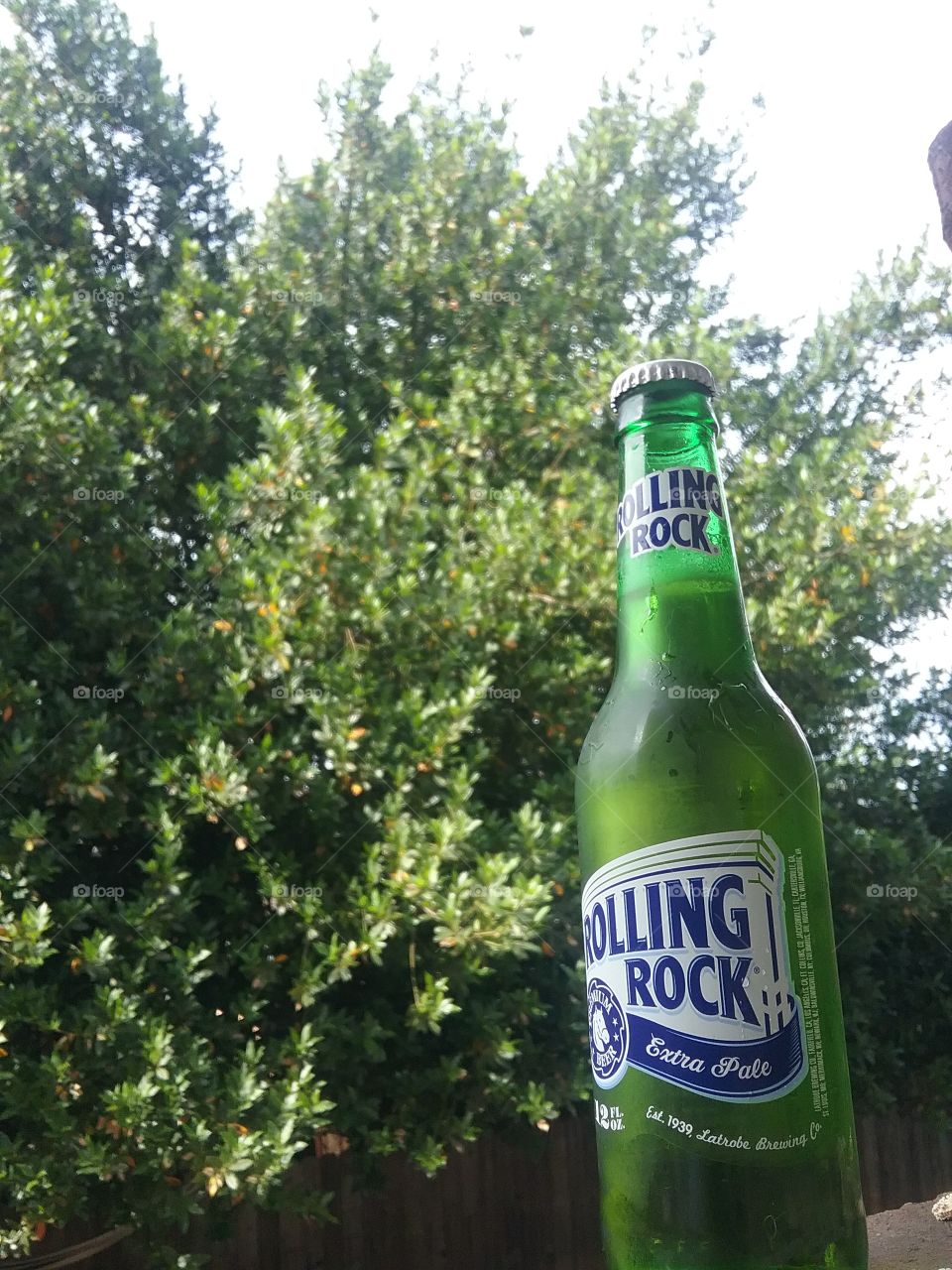 rolling rock on a hot day in north ca