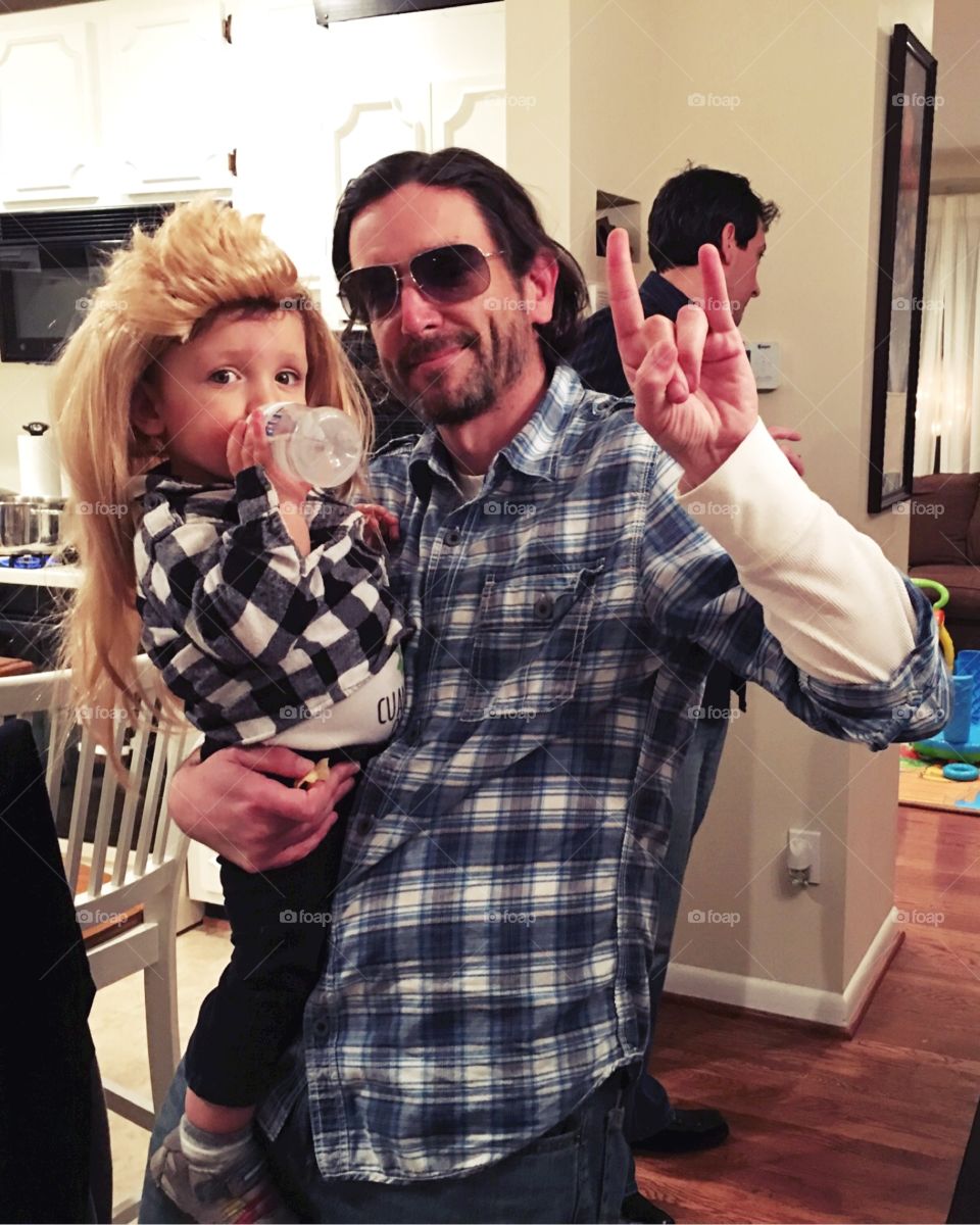 Father & Son on Halloween 