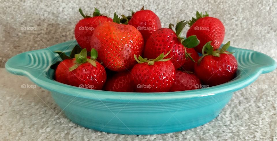 fresh strawberries