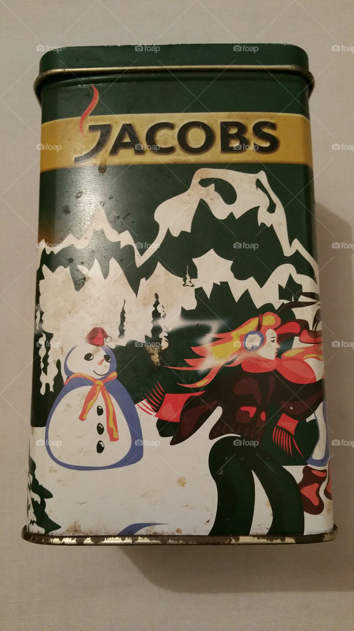 Jacobs coffee box