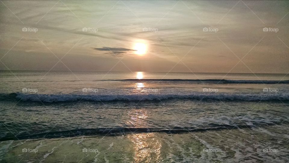 good morning obx. sunrise in Nags Head, NC summer 2014