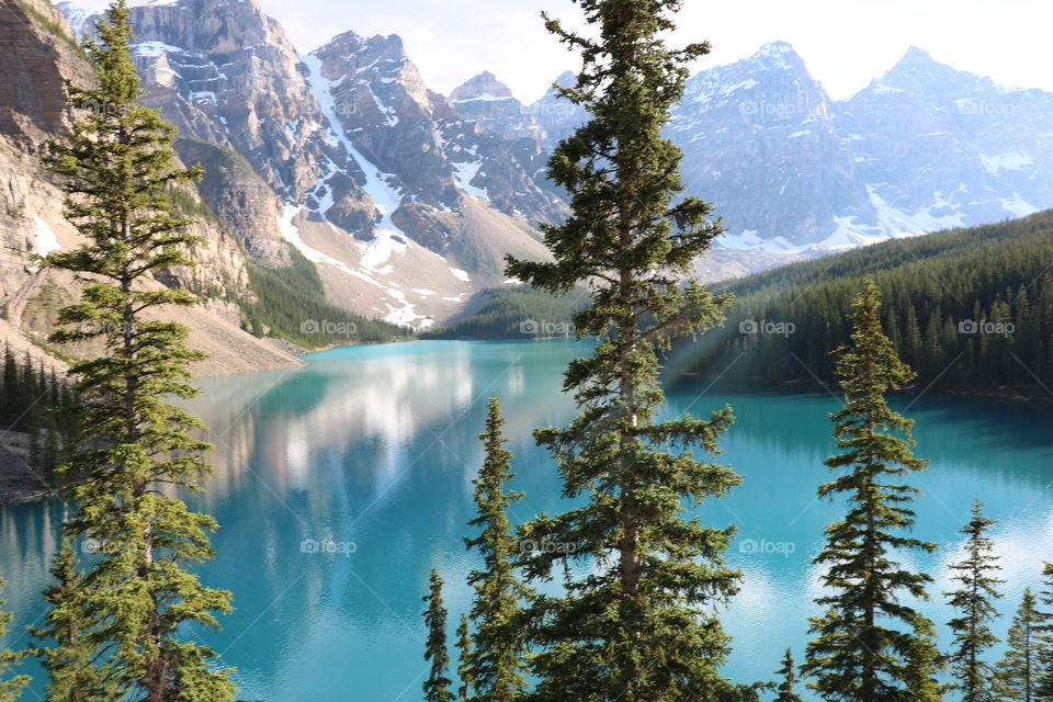 Lake Moraine and its charm