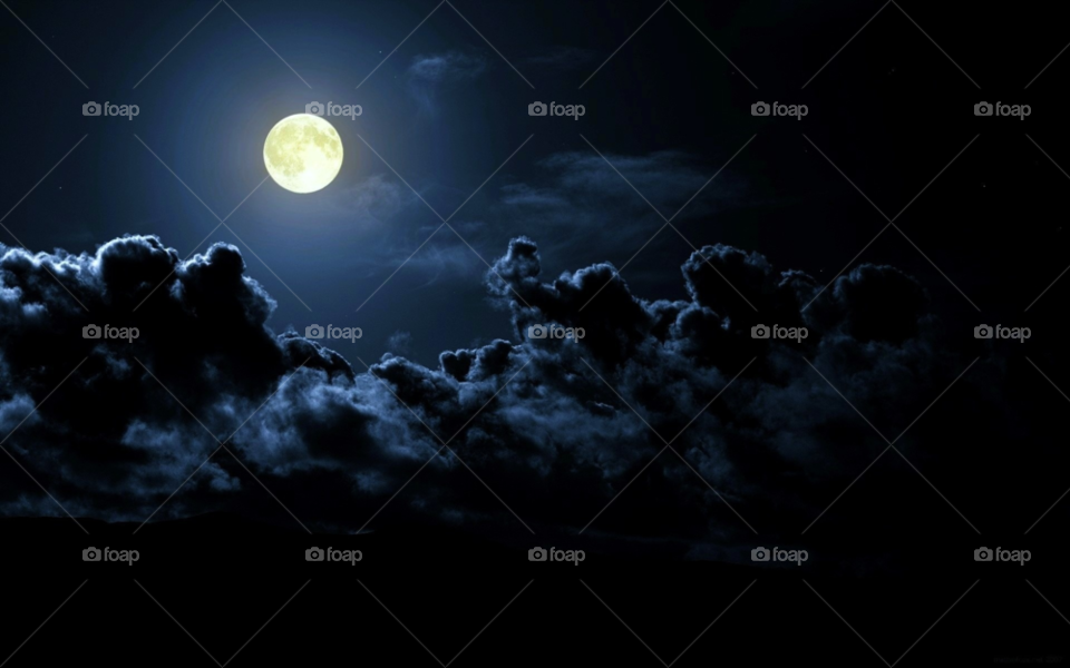 Moon, Sky, Sun, Sunset, Light