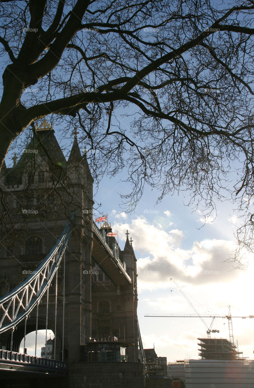 The Tower bridge, London