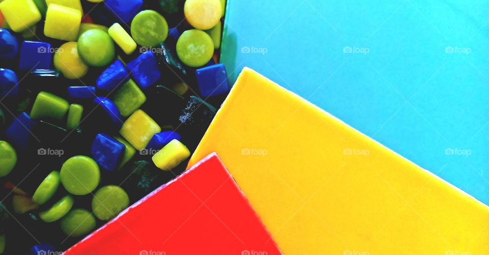 Azulejos de colores Mosaicos