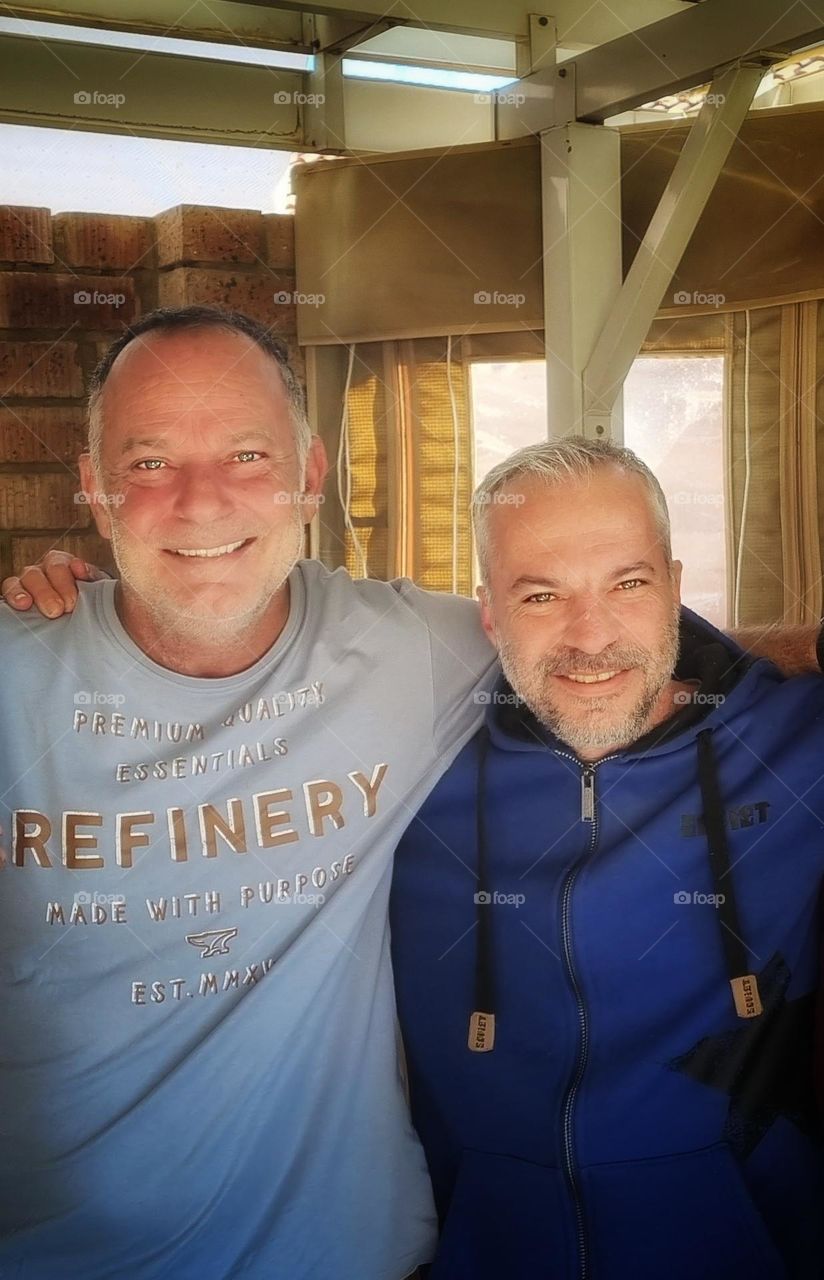 brothers in arms. thanks for all your support and comments my friends. I am the short guy on the right hand side.👍