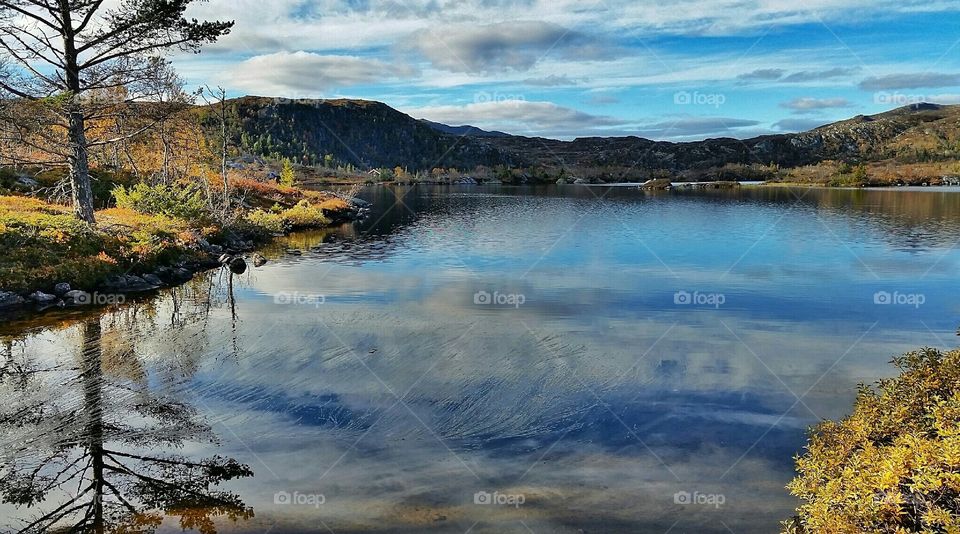 Lake "Istjern" in Norway