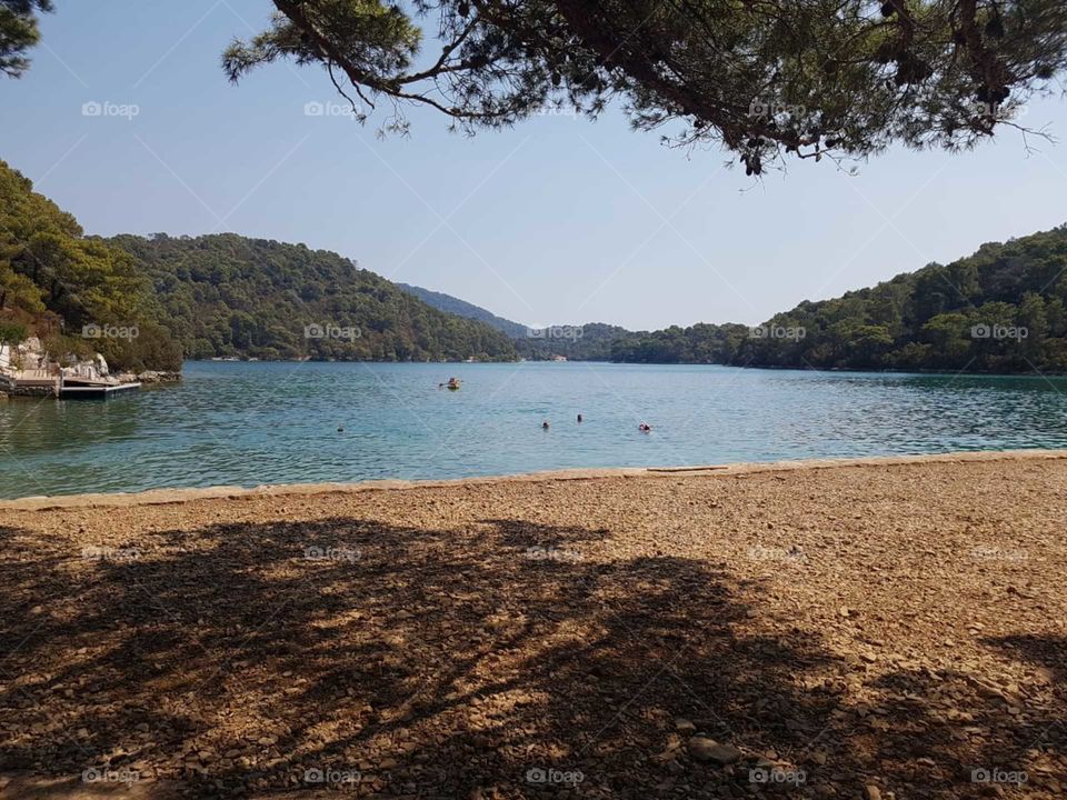 A picture of a calm view in Croatia