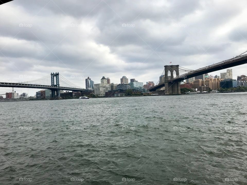 Bridges of Lower Manhattan, NYC