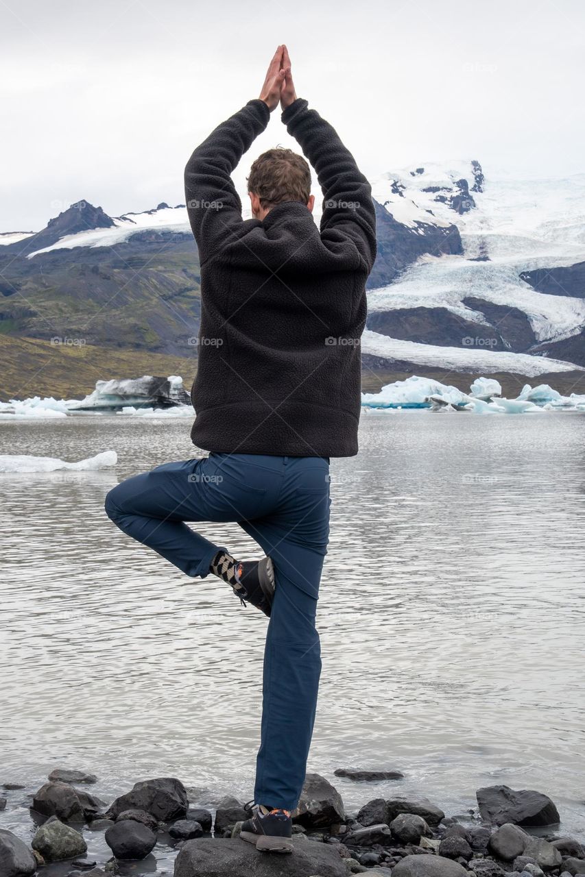 Tree Pose in Nature