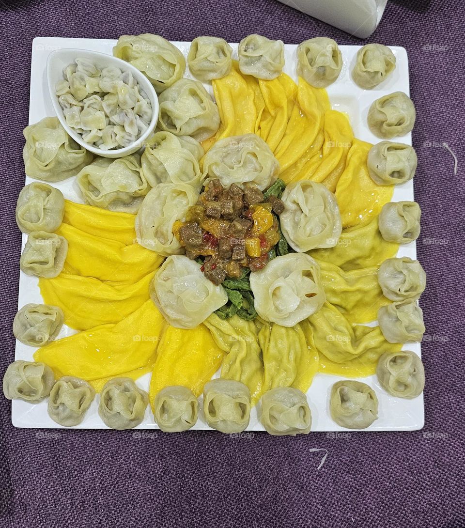 raviolis in Uzbekistan