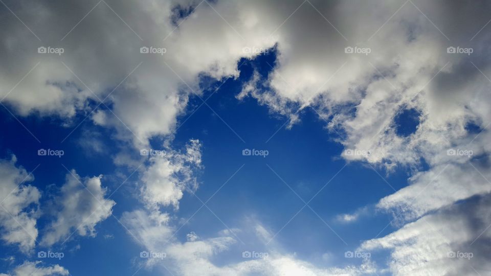 Clouds in the sky
