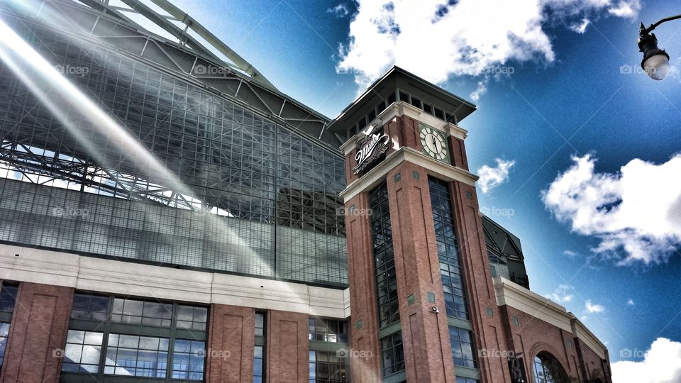 Architecture. Miller Park Milwaukee