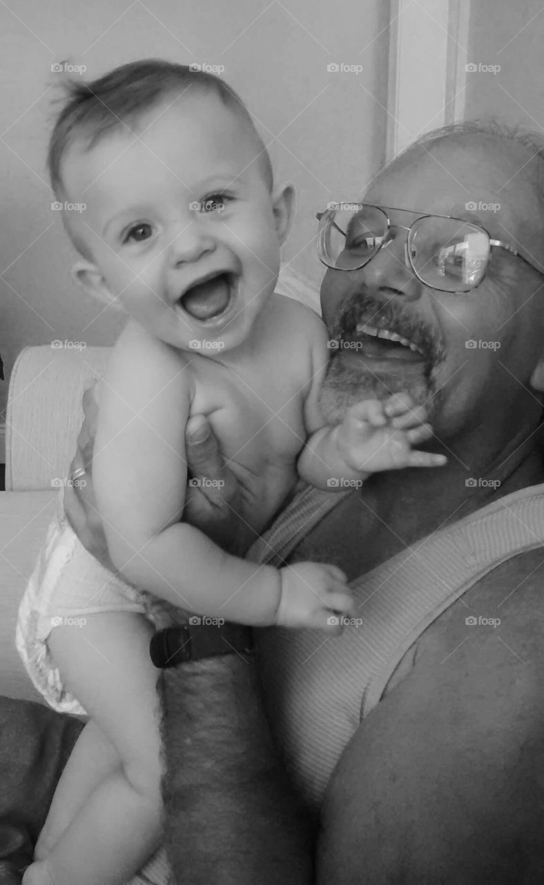 Papaw And Grandson