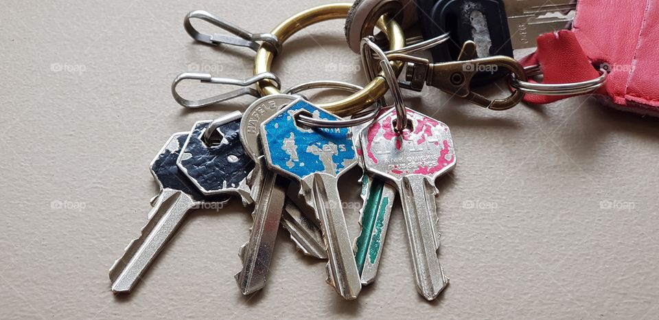 keys that jingle in your pocket