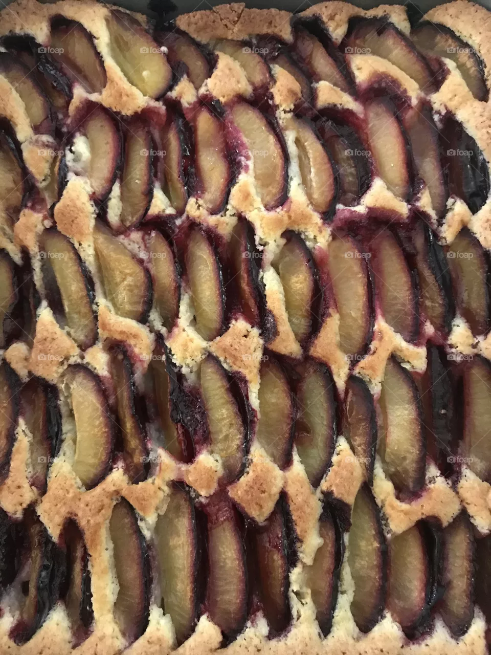 Baking Plum Cake