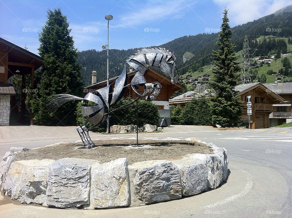 sculpture nice by swisstraveler