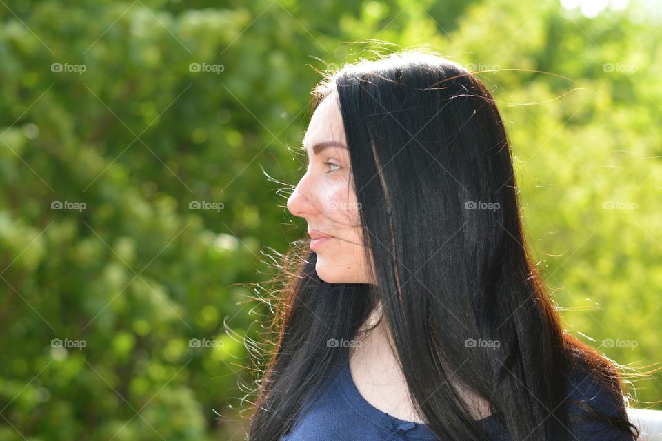 Nature, Beautiful, Portrait, Summer, Girl