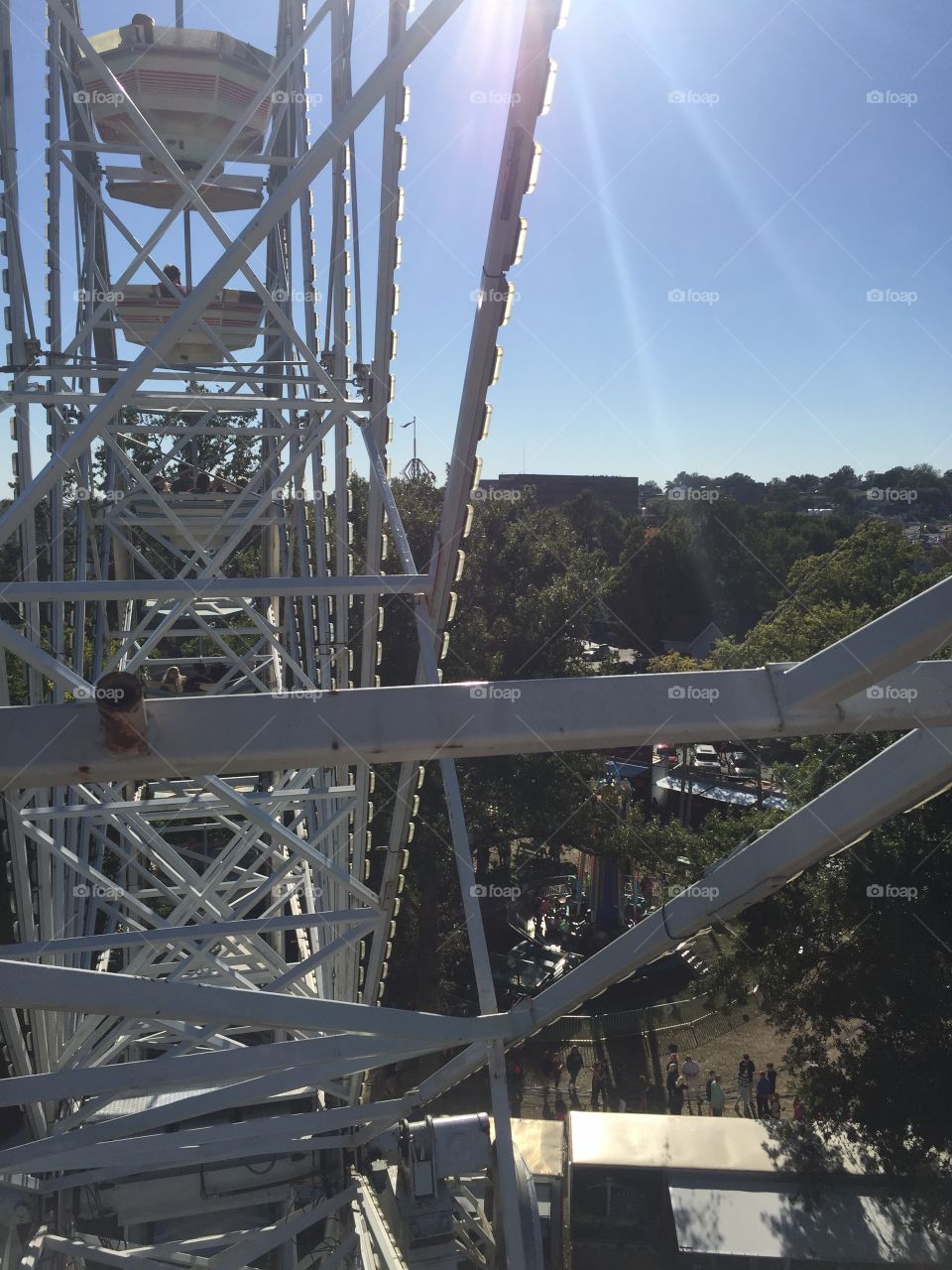 Fall festival Ferris wheel