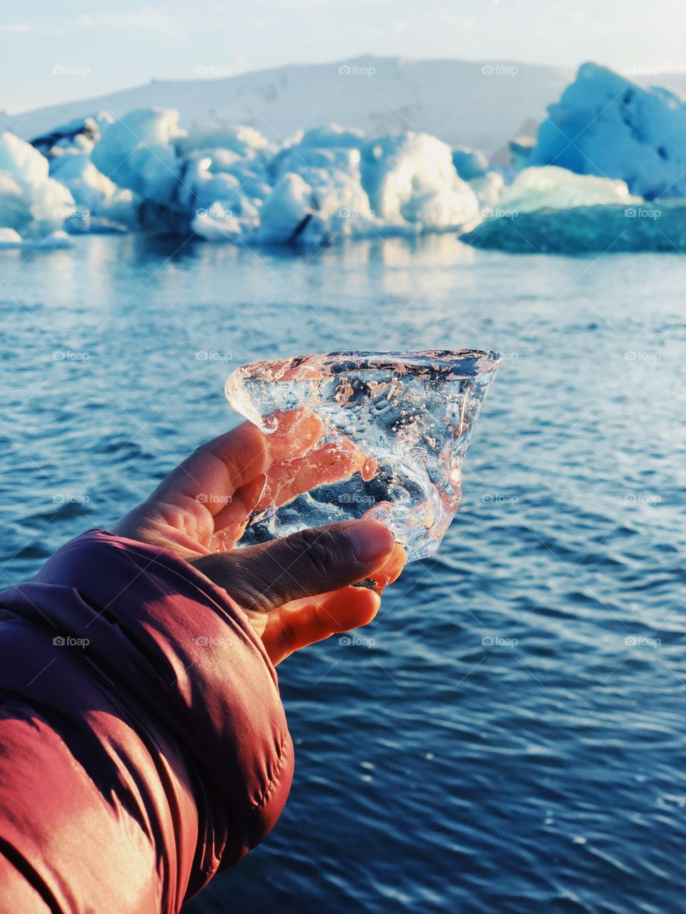 Holding an Iceberg