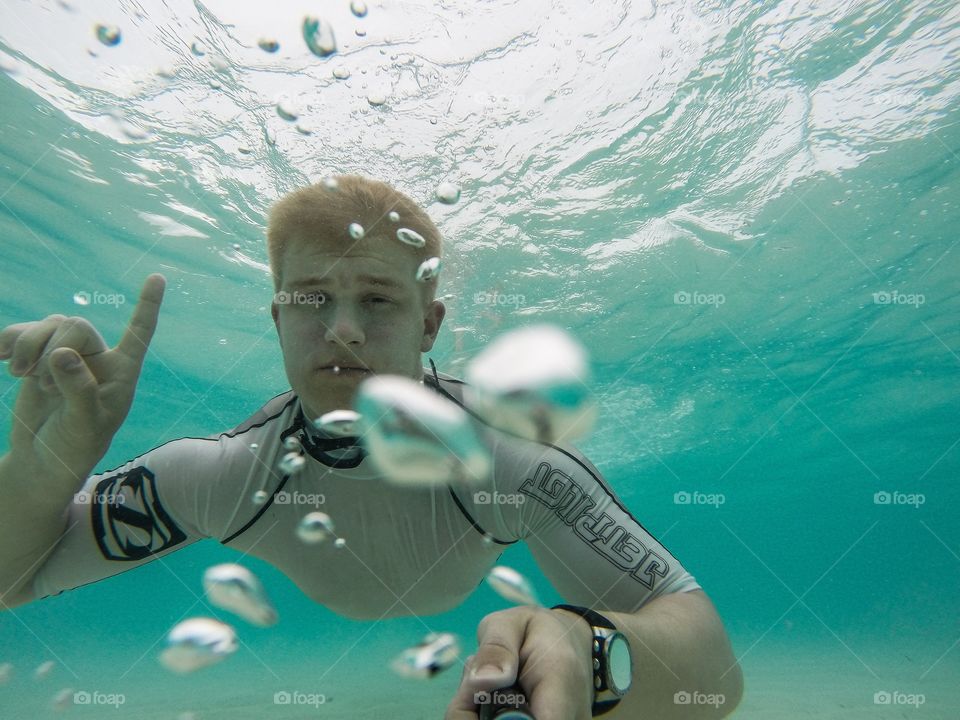 Hi from from the underwater