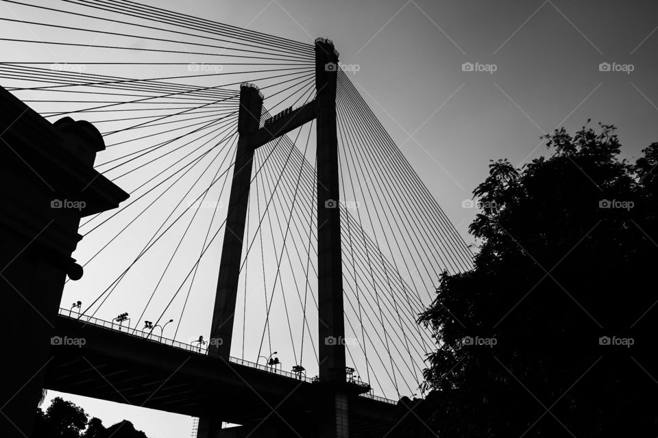 Black beauty of this beautiful architecture
2nd Hooghly Bridge
At Princep Ghat
Kolkata
India