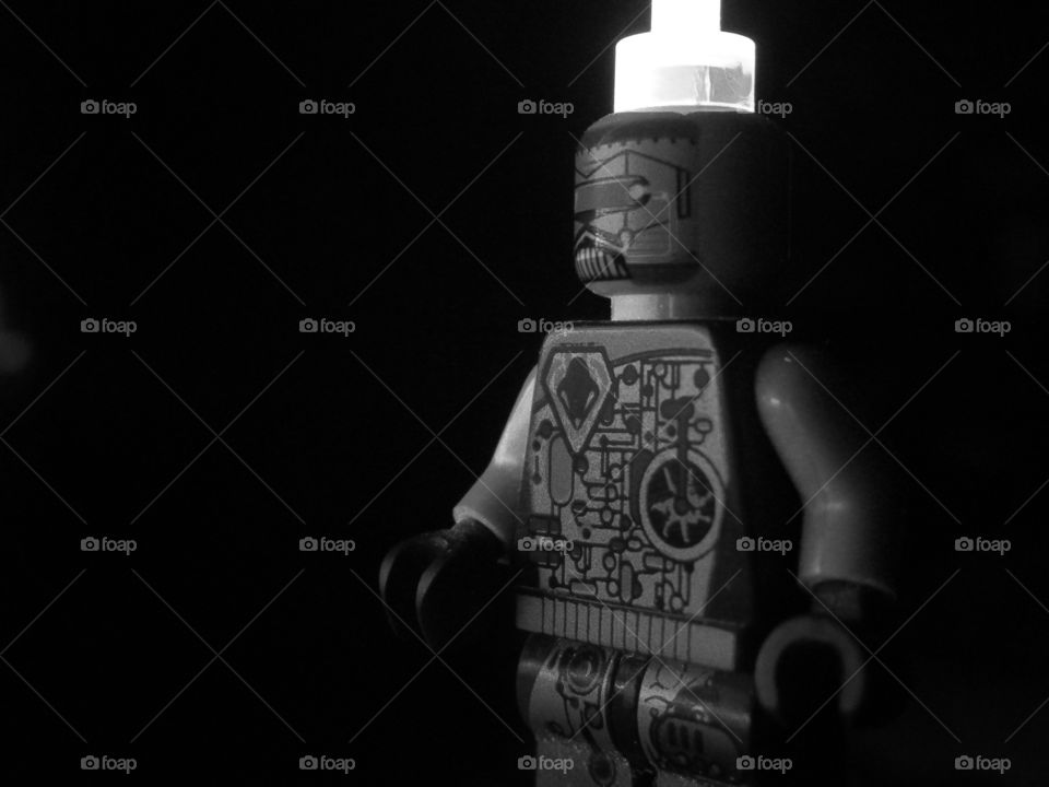 dark hero. a Lego character