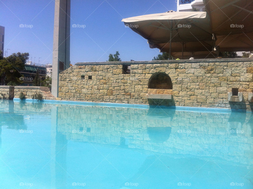 NEA SMIRNI FOUNTAIN SUMMER